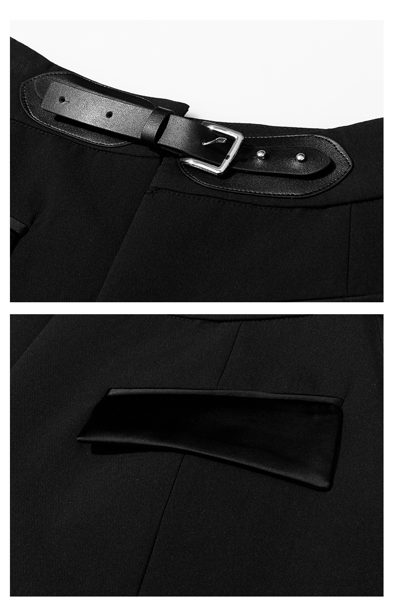 Custom Belts Pant Design For Woman (2)